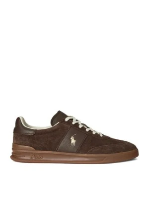 LAUREN RALPH LAUREN Sneakersy 91694 Brązowy