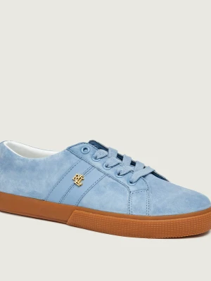 LAUREN RALPH LAUREN Sneakersy JANSON II | zamsz | z dodatkiem skóry