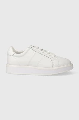 Lauren Ralph Lauren sneakersy skórzane Angeline 4 kolor biały 802875887001