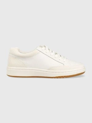 Lauren Ralph Lauren sneakersy skórzane Hailey 802891469001 kolor biały