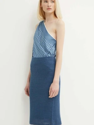 Lauren Ralph Lauren spódnica lniana