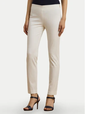 LAUREN RALPH LAUREN Spodnie materiałowe 200631310013 Biały Slim Fit