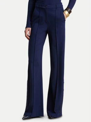 LAUREN RALPH LAUREN Spodnie materiałowe 200P09084001 Granatowy Wide Leg