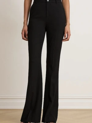 Lauren Ralph Lauren Spodnie straight damskie czarny