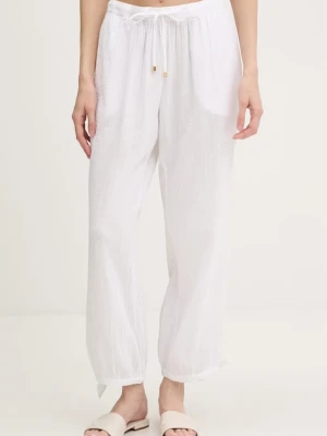 Lauren Ralph Lauren spodnie straight damskie bawełniane