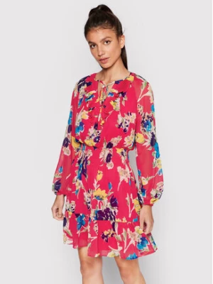 Lauren Ralph Lauren Sukienka codzienna 200871388001 Różowy Regular Fit