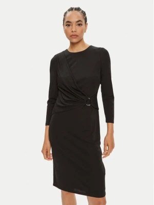Lauren Ralph Lauren Sukienka codzienna 250898916001 Czarny Slim Fit