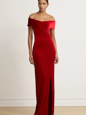 Lauren Ralph Lauren sukienka czerwony