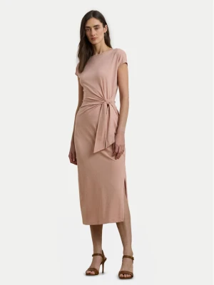 LAUREN RALPH LAUREN Sukienka dzianinowa 250964086001 Różowy Regular Fit