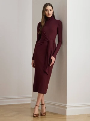 LAUREN RALPH LAUREN Sukienka FAHOL25 bordowy