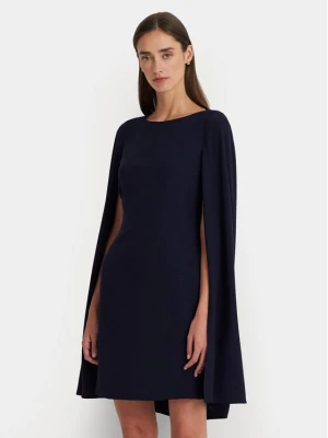 LAUREN RALPH LAUREN Sukienka koktajlowa 253855210007 Granatowy Relaxed Fit