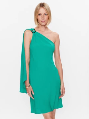 Lauren Ralph Lauren Sukienka koktajlowa 253903215003 Zielony Skinny Fit