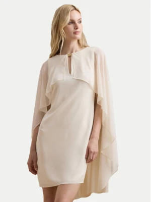 LAUREN RALPH LAUREN Sukienka koktajlowa 253957566 Écru Regular Fit