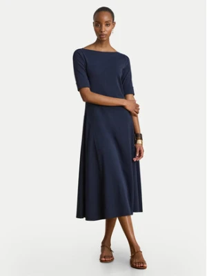 LAUREN RALPH LAUREN Sukienka koktajlowa Munzie 200973599005 Granatowy Regular Fit