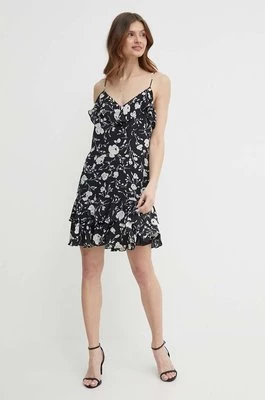 Lauren Ralph Lauren sukienka kolor czarny mini prosta 200933375