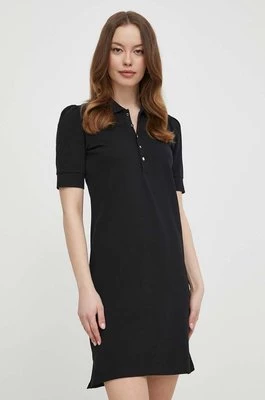 Lauren Ralph Lauren sukienka kolor czarny mini prosta 200787050