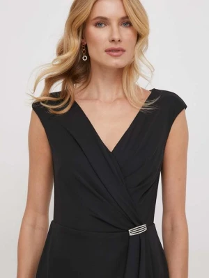Lauren Ralph Lauren sukienka kolor czarny mini prosta