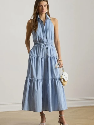 Lauren Ralph Lauren sukienka koszulowa bawełniana