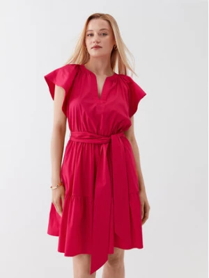 Lauren Ralph Lauren Sukienka letnia 250903330001 Różowy Regular Fit