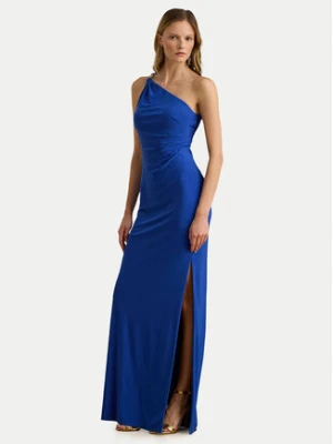 LAUREN RALPH LAUREN Sukienka wieczorowa 253980922005 Niebieski Slim Fit