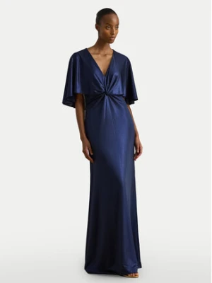 LAUREN RALPH LAUREN Sukienka wieczorowa 253P04061003 Granatowy Regular Fit