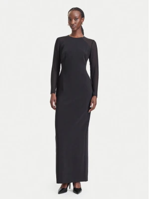 LAUREN RALPH LAUREN Sukienka wieczorowa 253P13856001 Czarny Regular Fit