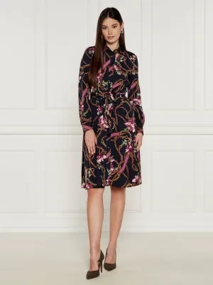 LAUREN RALPH LAUREN Sukienka z paskiem POLY