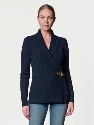 LAUREN RALPH LAUREN Sweter 200808258005 Granatowy Regular Fit