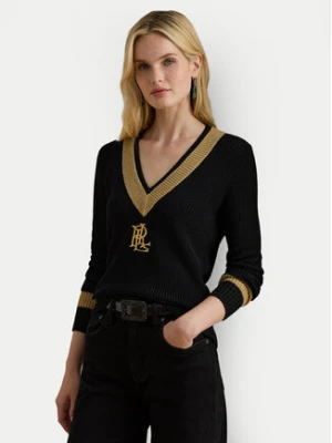 Zdjęcie produktu LAUREN RALPH LAUREN Sweter 200979666001 Czarny Relaxed Fit