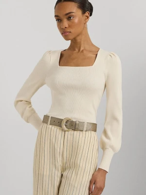 Lauren Ralph Lauren sweter beżowy