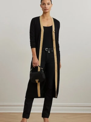 Lauren Ralph Lauren sweter damski kolor czarny lekki 200971355