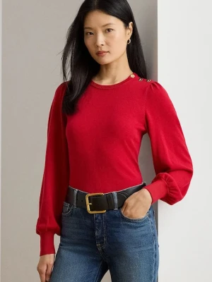 Lauren Ralph Lauren sweter damski kolor czerwony 200980974