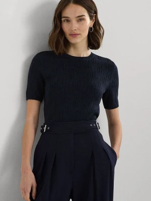 Zdjęcie produktu Lauren Ralph Lauren sweter damski kolor granatowy lekki