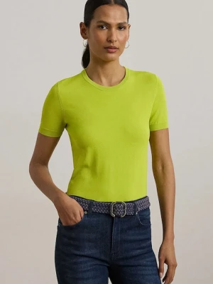 Lauren Ralph Lauren sweter damski kolor zielony lekki 200971135