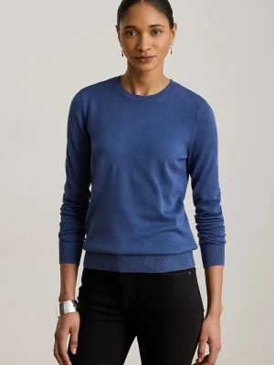 Lauren Ralph Lauren sweter damski z modalem niebieski
