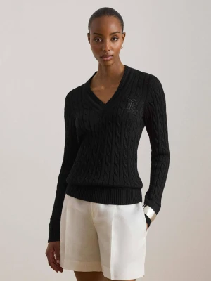 LAUREN RALPH LAUREN Sweter Fahol | Regular Fit czarny