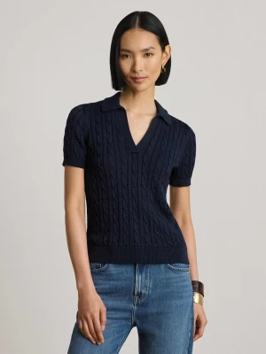 LAUREN RALPH LAUREN Sweter Hilean | Relaxed fit granatowy