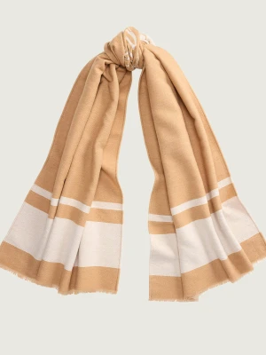 LAUREN RALPH LAUREN Szal | z dodatkiem wełny beżowy