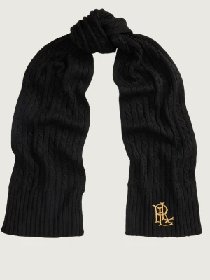 LAUREN RALPH LAUREN Szal | z dodatkiem wełny czarny