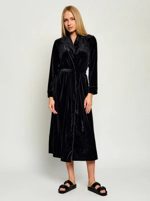 LAUREN RALPH LAUREN Szlafrok | Regular Fit czarny