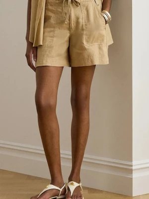 Lauren Ralph Lauren szorty damskie lniane