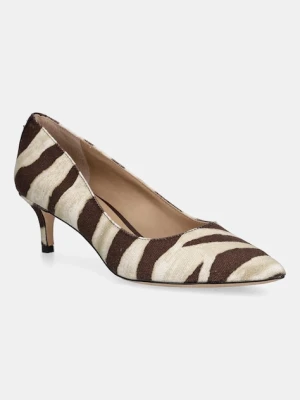 Lauren Ralph Lauren szpilki Adrienne kolor brązowy 802974354001