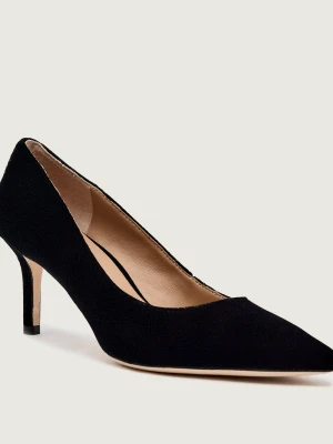 LAUREN RALPH LAUREN Szpilki Lanette | z dodatkiem skóry czarny