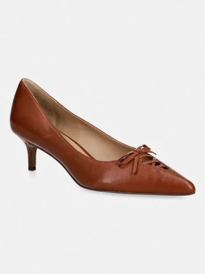 Lauren Ralph Lauren szpilki skórzane Adrienne