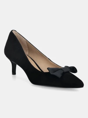 Lauren Ralph Lauren szpilki zamszowe Adrienne Bow