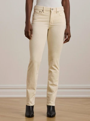 LAUREN RALPH LAUREN Sztruksowe spodnie WALE CORD | Straight fit