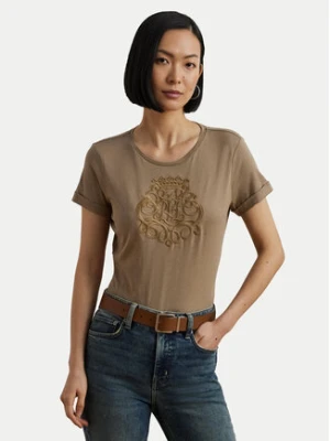 LAUREN RALPH LAUREN T-Shirt 200963905002 Beżowy Relaxed Fit