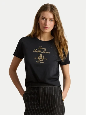 LAUREN RALPH LAUREN T-Shirt 200P13943001 Czarny Regular Fit