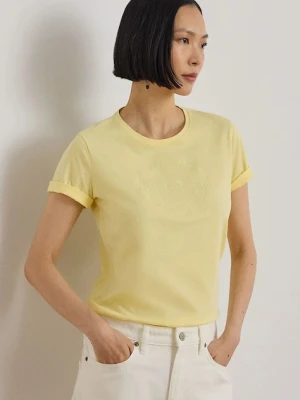 Lauren Ralph Lauren T-shirt basic damski bawełniany