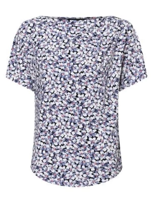Lauren Ralph Lauren T-shirt damski Kobiety Dżersej niebieski|wielokolorowy wzorzysty,